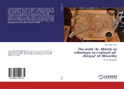 The work Al -Ahkom as sultoniyya va-l-valoyat ad-diniyya of Movardiy: IX- XI centuries