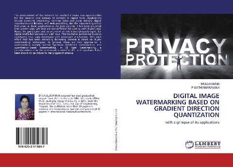 DIGITAL IMAGE WATERMARKING BASED ON GRADIENT DIRECTION QUANTIZATION: with a glimpse of its applications