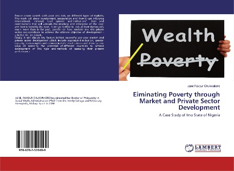 Eiminating Poverty through Market and Private Sector Development: A Case Study of Imo State of Nigeria