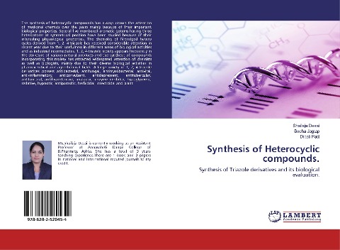 Synthesis of Heterocyclic compounds.: Synthesis of Triazole derivatives and its biological evaluation.