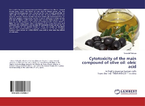 Cytotoxicity of the main compound of olive oil: oleic acid: In highly invasive human cellsfrom the line MDA-MB-231 in vitro
