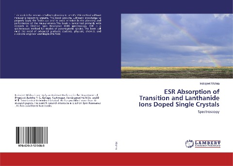 ESR Absorption of Transition and Lanthanide Ions Doped Single Crystals: Spectroscopy