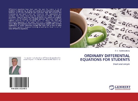 ORDINARY DIFFERENTIAL EQUATIONS FOR STUDENTS: Short and simple