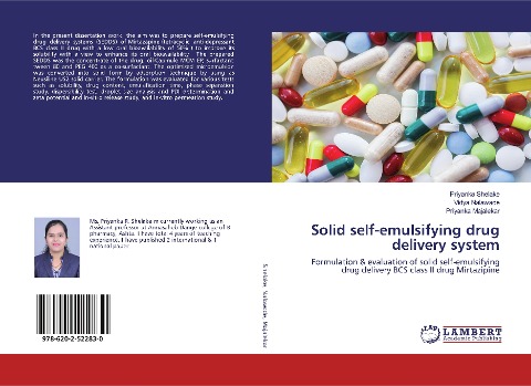 Solid self-emulsifying drug delivery system: Formulation & evaluation of solid self-emulsifying drug delivery BCS class II drug Mirtazipine