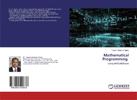 Mathematical Programming: using MATLAB/Maple