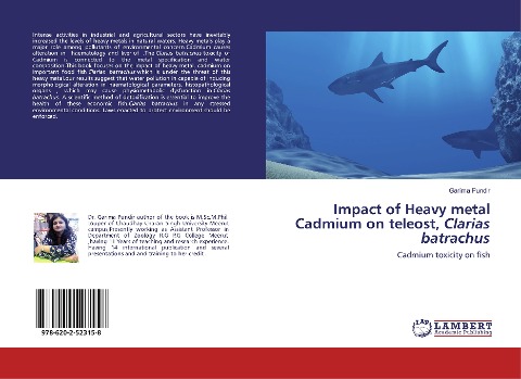 Impact of Heavy metal Cadmium on teleost, Clarias batrachus: Cadmium toxicity on fish