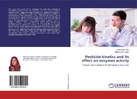 Pesticide kinetics and its effect on enzymes activity: Toxicokinetics study of imidacloprid in male rats