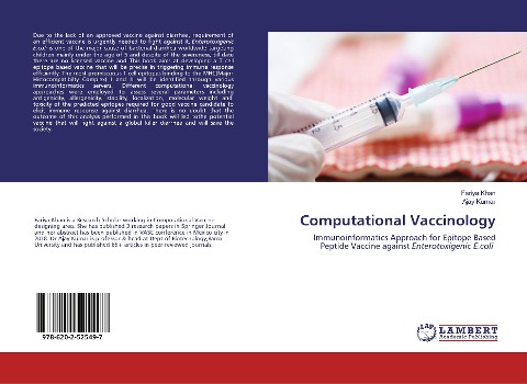 Computational Vaccinology: Immunoinformatics Approach for Epitope Based Peptide Vaccine against Enterotoxigenic E.coli