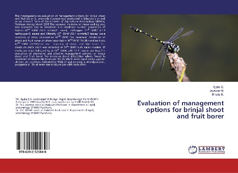 Evaluation of management options for brinjal shoot and fruit borer