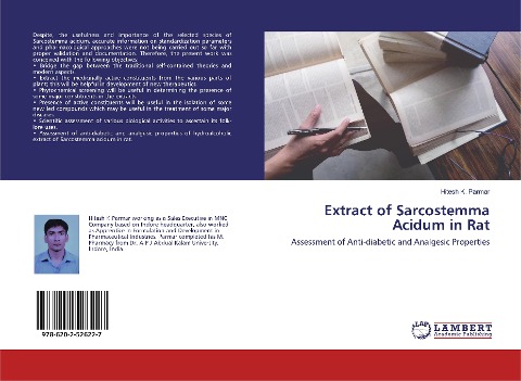 Extract of Sarcostemma Acidum in Rat: Assessment of Anti¿diabetic and Analgesic Properties