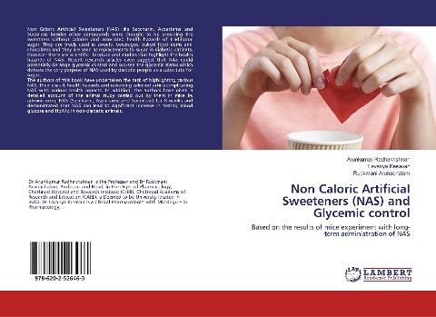 Non Caloric Artificial Sweeteners (NAS) and Glycemic control: Based on the results of mice experiment with long-term administration of NAS