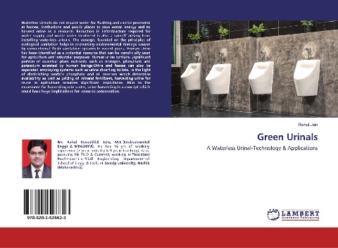 Green Urinals: A Waterless Urinal-Technology & Applications