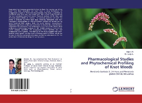 Pharmacological Studies and Phytochemical Profiling of Knot Weeds: Persicaria barbata (L.) H.Hara and Persicaria glabra (Willd.) M.Gómez
