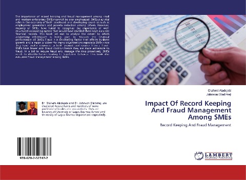 Impact Of Record Keeping And Fraud Management Among SMEs: Record Keeping And Fraud Management