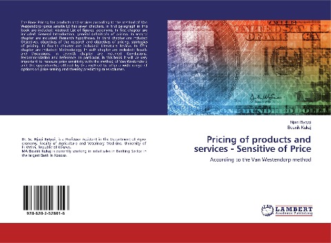 Pricing of products and services - Sensitive of Price: According to the Van Westendorp method