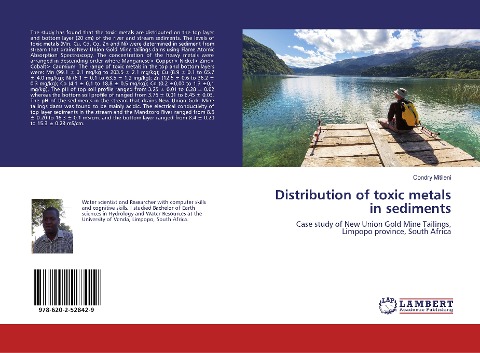 Distribution of toxic metals in sediments: Case study of New Union Gold Mine Tailings, Limpopo province, South Africa