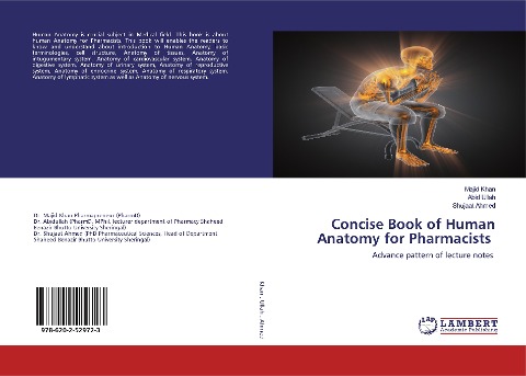 Concise Book of Human Anatomy for Pharmacists: Advance pattern of lecture notes