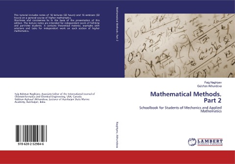 Mathematical Methods. Part 2: Schoolbook for Students of Mechanics and Applied Mathematics