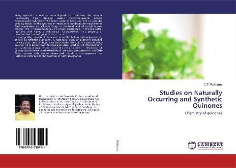 Studies on Naturally Occurring and Synthetic Quinones: Chemistry of quinones