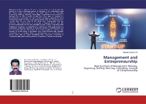 Management and Entrepreneurship: Basic functions of Management: Planning, Organizing, Staffing, Directing, Controlling. Concept of Entrepreneurship