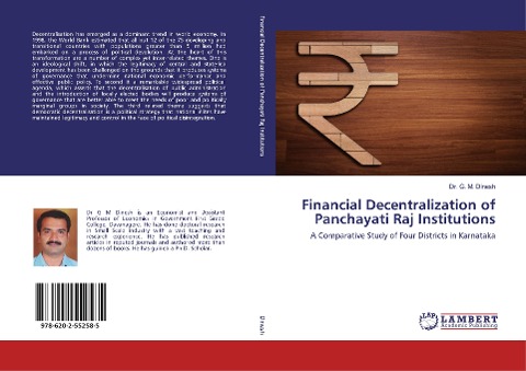 Financial Decentralization of Panchayati Raj Institutions: A Comparative Study of Four Districts in Karnataka