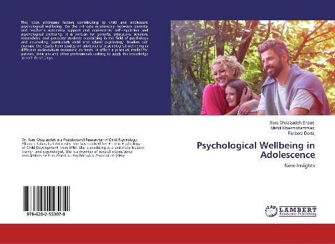 Psychological Wellbeing in Adolescence: New Insights