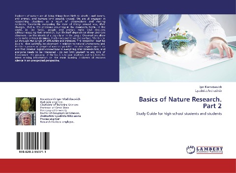 Basics of Nature Research. Part 2: Study Guide for high school students and students