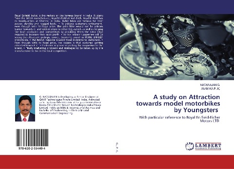 A study on Attraction towards model motorbikes by Youngsters: With particular reference to Royal En field-Eicher Motors LTD