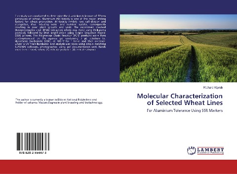 Molecular Characterization of Selected Wheat Lines: For Aluminium Tolerance Using SSR Markers