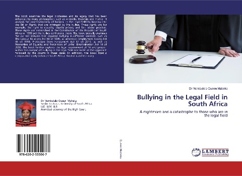 Bullying in the Legal Field in South Africa: A nightmare and a catastrophe to those who are in the legal field