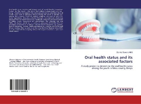 Oral health status and its associated factors: A study project to determine the oral health status among the youth in Meru county, Kenya