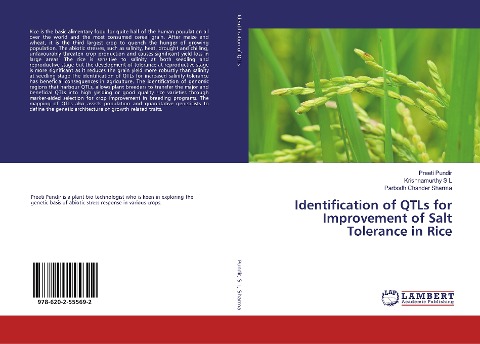 Identification of QTLs for Improvement of Salt Tolerance in Rice