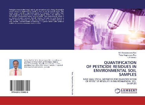 QUANTIFICATION OF PESTICIDE RESIDUES IN ENVIRONMENTAL SOIL SAMPLES: NEW ANALYTICAL METHODS FOR QUANTIFICATION OF PESTICIDE RESIDUES IN ENVIRONMENTAL SOIL SAMPLES