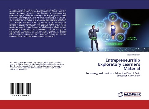 Entrepreneurship Exploratory Learner's Material: Technology and Livelihood Education K to 12 Basic Education Curriculum
