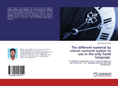 The different numeral by roman numeral system to use in the only Tamil language: The different numeral by roman numeral system to use in the only Tamil language and near the only Tamil letters