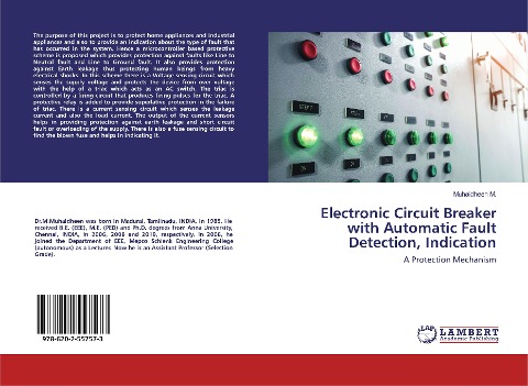 Electronic Circuit Breaker with Automatic Fault Detection, Indication: A Protection Mechanism