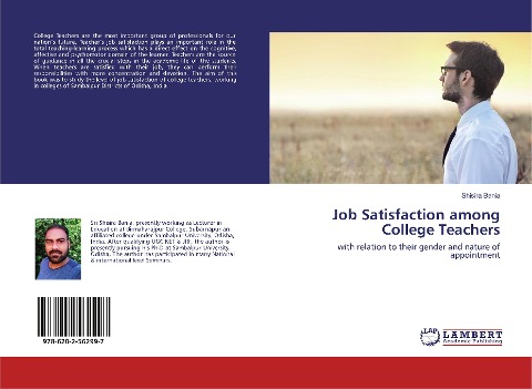 Job Satisfaction among College Teachers: with relation to their gender and nature of appointment
