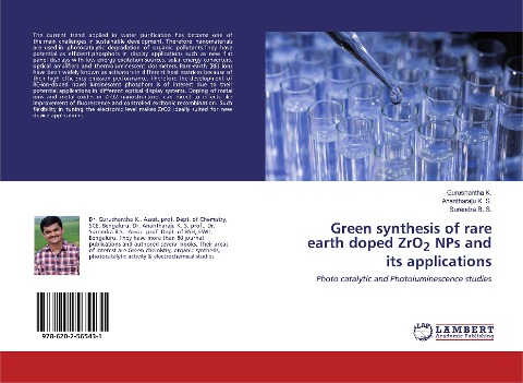 Green synthesis of rare earth doped ZrO2 NPs and its applications: Photo catalytic and Photoluminescence studies