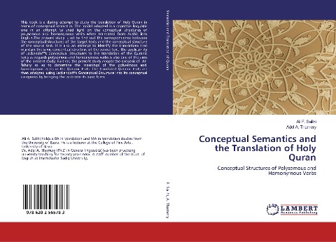 Conceptual Semantics and the Translation of Holy Quran: Conceptual Structures of Polysemous and Homonymous Verbs