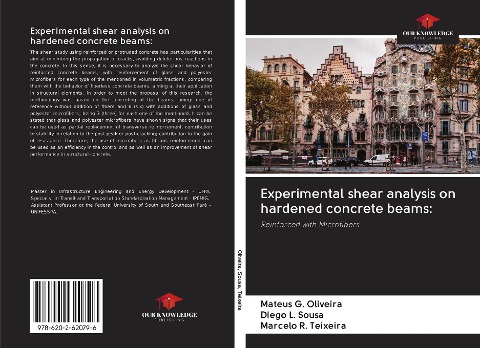 Experimental shear analysis on hardened concrete beams:: Reinforced with Microfibers