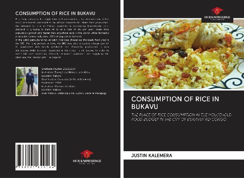 CONSUMPTION OF RICE IN BUKAVU: THE PLACE OF RICE CONSUMPTION IN THE HOUSEHOLD FOOD BUDGET IN THE CITY OF BUKAVU/ RD CONGO