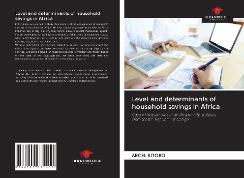 Level and determinants of household savings in Africa: Case of households in an African city, Kolwezi - Democratic Republic of Congo