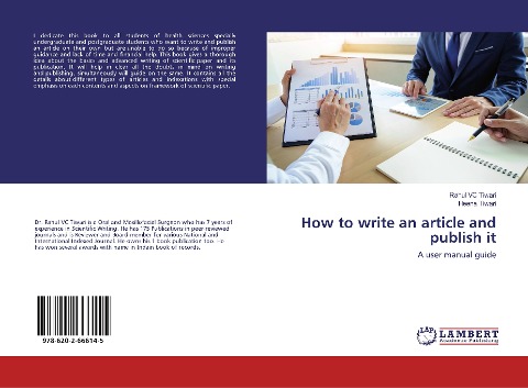 How to write an article and publish it: A user manual guide