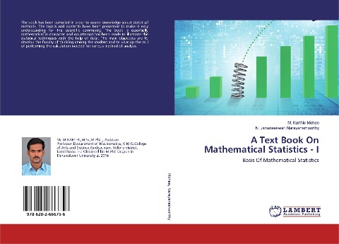 A Text Book On Mathematical Statistics - I: Basis Of Mathematical Statistics