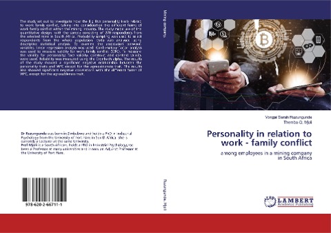 Personality in relation to work - family conflict: among employees in a mining company in South Africa
