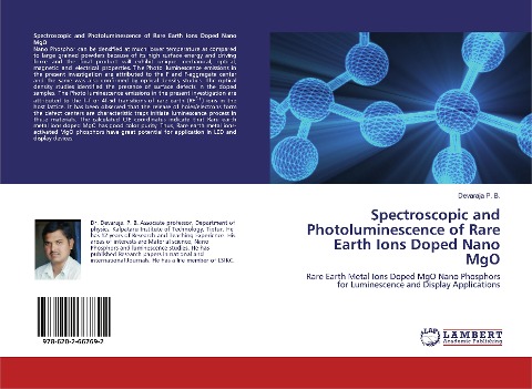 Spectroscopic and Photoluminescence of Rare Earth Ions Doped Nano MgO: Rare Earth Metal Ions Doped MgO Nano Phosphors for Luminescence and Display Applications