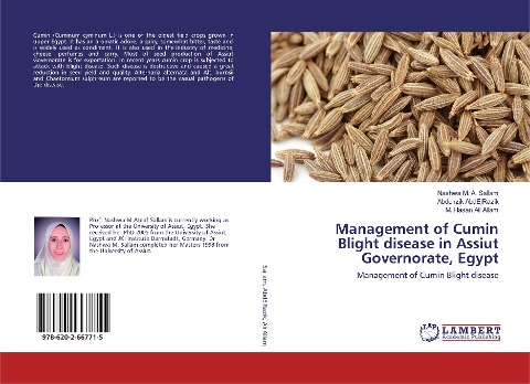 Management of Cumin Blight disease in Assiut Governorate, Egypt: Management of Cumin Blight disease
