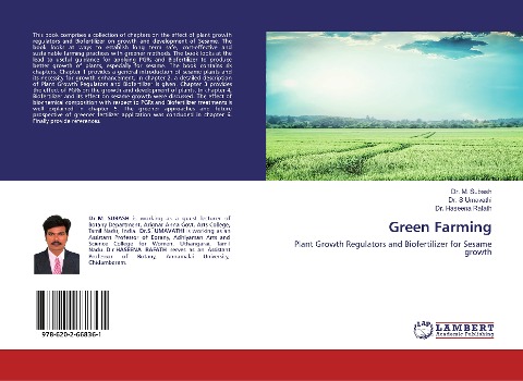 Green Farming: Plant Growth Regulators and Biofertilizer for Sesame growth