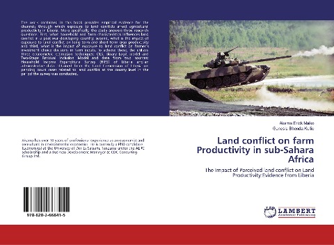 Land conflict on farm Productivity in sub-Sahara Africa: The Impact of Perceived land conflict on Land Productivity:Evidence from Liberia