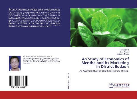 An Study of Economics of Mentha and Its Marketing in District Budaun: An Analytical Study in Uttar Pradesh State of India